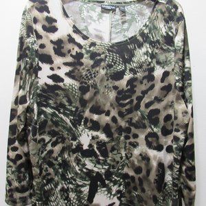 Effortless Style by Citiknits Animal Print Dress